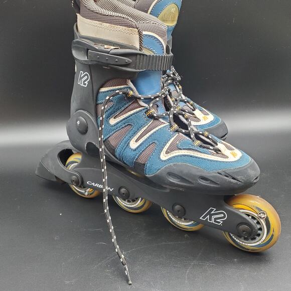 K2 Camano W Women’s Inline Skates Size 7 SoftBoot Carbon Frame - Picture 7 of 12
